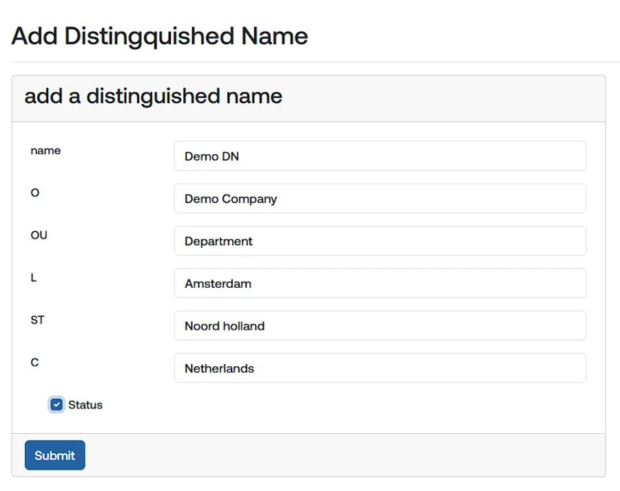 Diagram van de certificaat levenscyclus
