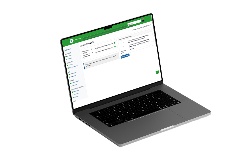 Certificate monitoring overview